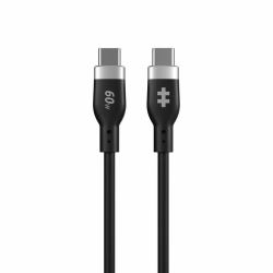 hyper HyperJuice cable USB USB 2.0 1,5 m USB C 60 W Negro 
