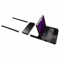 Black Box KVT417A-16CATX consola de rack 43,2 cm [17"] 1280 x 1024 Pixeles Negro 1U (Blackbox 17IN 1U LCD TRAY 1 VGA 16P CATX SWTCH [Lifetime warranty])