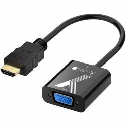 Techly IDATA HDMI-VGA2P convertidor de señal de vídeo 1920 x 1200 Pixeles (Cable Adapter Converter Hdmi - To Vga - Warranty: 12M)