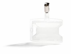 Durable 896219 insignia/pase Portaetiquetas Polipropileno [PP] (Identity Badge/Badge Holder - Polypropylene [Pp] - Warranty: 12M)