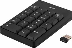 Deltaco TB-144 tastierino numerico Universale RF Wireless Nero (Deltaco TB-144 - tastatur)