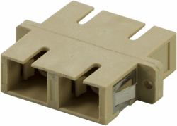 Deltaco FBP-1039 cambiador de género para cable 2x SC Beige (DELTACO FBP-1039 - modulÃ¦rt indsÃ¦tning)