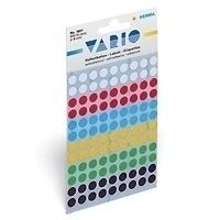 HERMA Multi-purpose labels ø 8 mm colours assorted 540 pcs. etiqueta autoadhesiva (HERMA - etiketter - 540 etikette[r] -)
