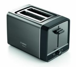 Bosch TAT5P425DE tostadora 2 rebanada[s] 970 W Antracita, Negro (Bosch TAT5P425DE Toaster Kompakt class)