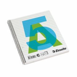 Esselte College Pad A5 cuaderno y block 70 hojas Azul, Verde, Blanco (KollegieBlkck A5 70/70 linjera)