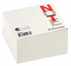 Esselte 14033 cuaderno y block (Blkck 100x100x50mm Wht 12st)