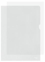 Esselte 54820 carpeta Polipropileno [PP] Transparente A4 (Esselte omslag 105my PP prÃ¦get A4 [10])