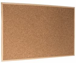 Esselte 500963 tablón para notas Madera (Anslagstavla kork/tr 40x60 enk)