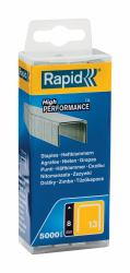 Rapid 40303080 grapa Paquete de grapas 5000 grapas (Rapid - hÃ¦fteklammer - 13/8 - 10.6 x 8)