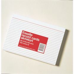 Esselte 28903 cuaderno y block Blanco (Skrivkort 8000 A5L linjerat)