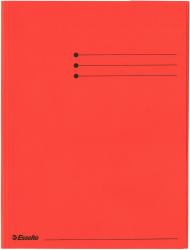 Esselte 44228 carpeta Caja de cartón Rojo A4 (3-klap mappe Rainbow karton A4 rÃ¸d)
