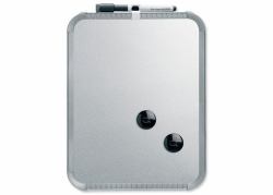 Nobo Pizarra borrado en seco línero hogar acero 220x280 (WB tavle Slim lakeret 28x22cm sÃ¸lv)