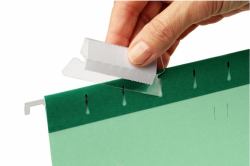 Esselte Visores con etiquetas para carpetas colgantes Classic (Esselte Pendaflex fane m/indstik 5 cm)