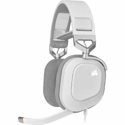Corsair HS80 RGB USB Auriculares Alámbrico De mano Juego Blanco 