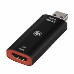 Hama 00074257 convertitore video 4096 x 2160 Pixel (Hama Video-Aufnahme-Stick USB-Stecker)