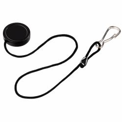 Hama Lens Cap Holder tapa de lente Cámara digital Negro (Hama objektivdÃ¦kselholder)