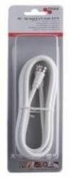 Triax 153512 cable coaxial 2 m F Blanco 