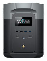 EcoFlow DELTA 2 Max estación de energía portátil Fosfato de hierro-litio [LiFePo4] 2400 W 23 kg (Delta 2 Max Portable Power - Station Lithium Iron - Phosphate [Lifepo4] 2400 W 23 Kg - Warranty: ...