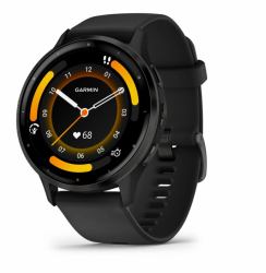 Garmin Venu 3 3,56 cm [1.4"] AMOLED 45 mm Digitale 454 x 454 Pixel Touch screen Nero Wi-Fi GPS [satellitare] (Garmin Venu 3 - black fiber-reinforced)