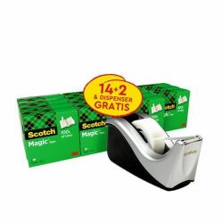 3M 7100040324 cinta adhesiva 33 m (Scotch borddispenser sort+16rl tape 19)