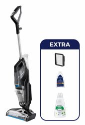 Bissell CrossWave C6 Cordless Select Aspiradora vertical Batería Seca y húmeda Sin bolsa 0 L 255 W Negro, Gris (Bissell CrossWave C6 Cordless Select V)