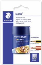 Staedtler 512 F Sacapuntas manual Azul (Blyantspidser m/holder dobbelt blister)