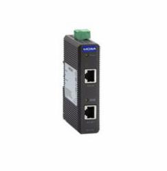 Moxa INJ-24A-T ampliador de red Transmisor y receptor de red Negro 