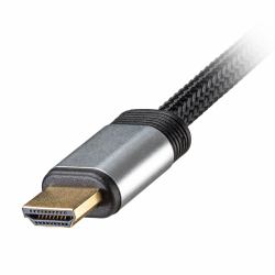 Cablenet CNL 5m HDMI UHS 2.1 M-M 8K Brd Bk HDMI cable HDMI Type A [Standard] Black (CNL 5m HDMI UHS 2.1 M-M 8K Brd Bk)