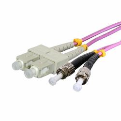 Cablenet VT3STSC3 cavo InfiniBand e in fibra ottica 3 m ST SC Viola (CNL 3M OM3 STSC DX Vi Ls OF)