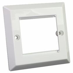 10PK 1G Bev FPlate 50x50mm Wh