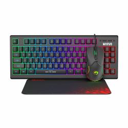 marvo CM310 Loot 30 teclado Ratón incluido Juego USB QWERTY Inglés Negro 