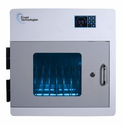 Power Technologies CLEAN Series 10 Device - UV-C Sanitization and Charging Cabinet (EX-DEMO CNC-10 UV-C Sanitize &)