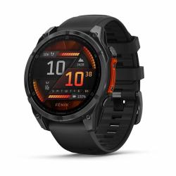 Garmin Fenix 8 3,56 cm [1.4"] AMOLED 47 mm Digital 454 x 454 Pixeles Pantalla táctil Negro Wifi GPS [satélite] (Garmin Fenix 8 47Mm Slate Gray)