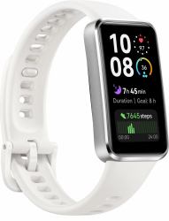 Huawei Band 10 AMOLED Pulsera de actividad 3,73 cm [1.47"] Blanco (Huawei Band 10 White Strap)