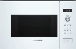 Bosch Serie 6 BFL524MW0 microondas Blanco Solo microondas Integrado 20 L 800 W (Bosch Serie | 6 BFL524MW0 - mikrobÃ¸lge)