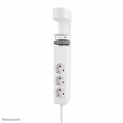 Neomounts DS22-840WH6 Regleta de sobremesa con abrazadera y puertos USB-C y USB-A - carga rápida (DS22-840WH6, VOLT Desk Socket - with Clamp, 2 x USB-C [20W], - 1x USB-A [18W], 3 x 230V. Cocket Ty...