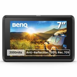 BenQ PVS7 17,8 cm [7"] Negro 1920 x 1200 Pixeles Retroiluminación LED (PVS7 7 ZOLL 2000 NITS - BENQ KAMERAMONITOR)