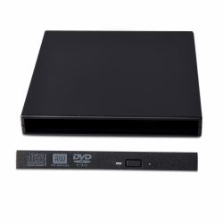 CoreParts MSE-ODD12.7 Caja para disco ODD Negro (USB3.0 Portable Enclosure - for 12,7mm SATA ODD Tray - Tray models - Warranty: 12M)