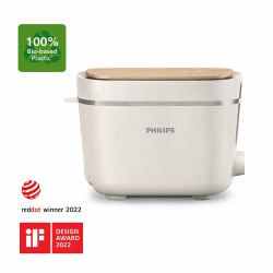 Philips Eco Conscious Edition HD2640/10 Tostadora 5000 Series (Philips HD 2640/10 100% biobasierter K)