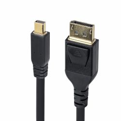 StarTech.com Cavo da Mini DisplayPort a DisplayPort 1.4 da 3m - 8K 60Hz/4K 120Hz HBR3 HDR, cavo mDP a DP 1.4 UHD, cavo per monitor/video Ultra HD (MINI DISPLAYPORT TO DISPLAYPORT - 1.4 CABLE 8K HBR...