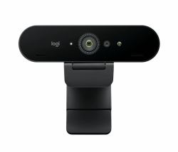 Logitech BRIO 4K cámara web 13 MP 4096 x 2160 Pixeles USB Grafito (Logitech BRIO 4K - Live streaming camera - colour - 13 MP - 3840 x 2160 - audio - USB-C)