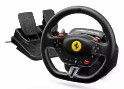 Thrustmaster T98-P Ferrari 296 GTB Negro USB Volante + Pedales Analógico/Digital PC, PlayStation 4, PlayStation 5 (Thrustmaster T98-P FERRARI 296 GTB)