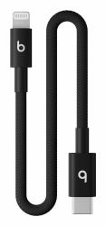 Apple MEQM4ZM/A cavo Lightning 0,2 m Nero (^BEATS USB C TO LGHTNG CABLE .2M BLK)