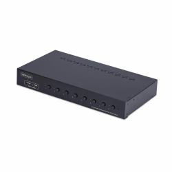 StarTech.com KVM Switch DisplayPort a 8 Porte con Kit Rack da 1U, 4K DP 1.2, hub USB a 4 Porte, C...