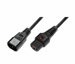 NEXT UPS Systems 88033 cable de transmisión Negro 2 m C14 acoplador C13 acoplador 