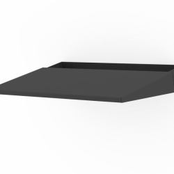 SMS Smart Media Solutions C220008-1A accesorio para soporte de televisor (Func Mobile Fixed Shelf, Black - Warranty: 60M)