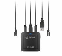 BOYA BY-DM20 accesorio y pieza de repuesto para micrófono (BOYA Mixer and microphone for smartpho)