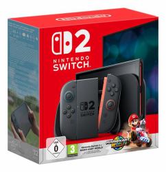 Nintendo Switch 2 + Mario Kart World Bundle videoconsola portátil 20,1 cm [7.9"] 256 GB Pantalla táctil Wifi Negro (Nintendo Switch 2 + MarioK World bundle)