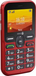 Doro Leva L10 6,1 cm [2.4"] 118,9 g Rojo Teléfono para personas mayores (DORO LEVA L10 RED - 2.4IN)