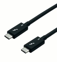 ROLINE 11.02.9112 Thunderbolt cable 1 m 80 Gbit/s Black (THUNDERBOLT 5 KABEL C-C 80G - 240W 8K PASSIV 1M)